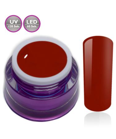 Buy Ruby Red UV LED Nail Gel - Studio Quality Color Gel | RM Beautynails 5ml - International Shipping Available - Buy Online on GoSupps.com