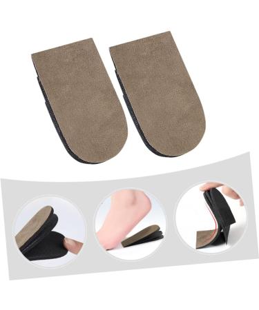 NOLITOY Heightening Half Pad - Breathable Heel Insoles for Men & Women | 5 Pairs Convenient Height Lift Inserts | Portable Rubber Shoe Pads - Buy Online on GoSupps.com