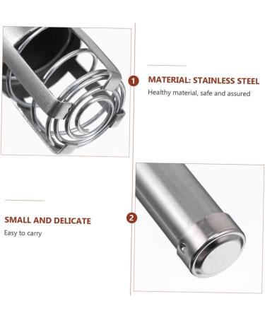 Buy Healeved 6-St Moxa Press - Smokeless Moxibustion Acupuncture Treatment Automatic Silver Bowl 12.5x2.2cm - International Shipping Available - Buy Online on GoSupps.com