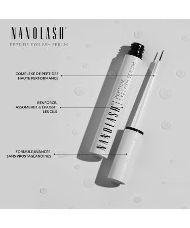 S rum pour cils Nanolash 5ml - serum cils aux peptides conditionneur de cils serum cils croissance s rum pour cils sans hormones - Buy Online on GoSupps.com