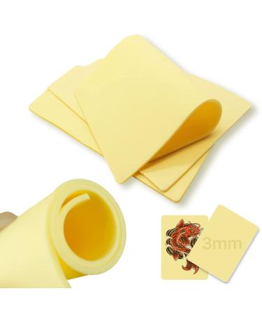 3mm Fake Skin Tattoo Practice Skins - Usiriy Tattoo Fake Skins 3pcs 8x12" Tattoo Practice Skin 3mm Thick Synthetic Tattoo Skins Soft Silicone Skin Practice Pads Piel Sintetica Para Tatuar YA-3pcs-3mm - Buy Online on GoSupps.com