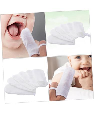 Minkissy 18-Piece Gauze Fingerlings Set for Toddlers | Milk Teeth Cleaning & Baby Care | Disposable Fingerbrush & Wipes - Buy Online on GoSupps.com