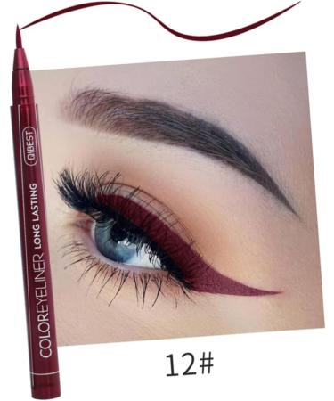 POPETPOP 24 Pcs Eyeliner Pencil Eyeline Liquid Pencil Waterproof Liquid Eyeliner Set Makeup Matte 1 count (Pack of 1) As Shownx2pcs - Buy Online on GoSupps.com