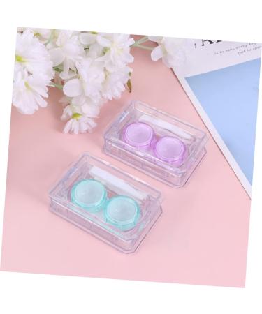 JECOMPRIS Mini Containers for Colored Contact Lenses - 6 Pack with Carrying Bag Case Tweezers & Invisible Mirror - Buy Online on GoSupps.com