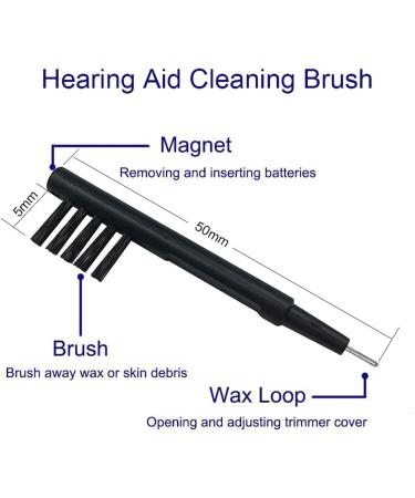 Hearing Aid Cleaning Kit - 7-Piece Brush Tool Set for Healthy Care & Maintenance - Buy Online on GoSupps.com