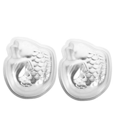 Zerodeko Tart Pans 2 pcs Cold - Fish Rice Mould Baking Aluminium Shape Cake Household Jelly Mousse Pudding Cups
