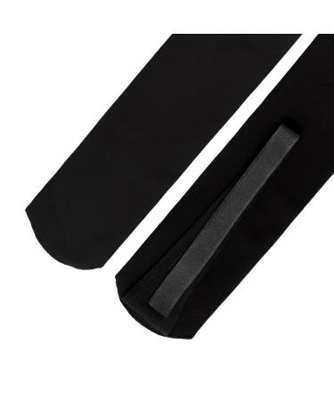 Plantar Fasciitis Sock & Night Splint - Achilles Tendonitis Relief Compression Sleeve for Heel Pain & Arch Support - Large Black Pair - Buy Online on GoSupps.com