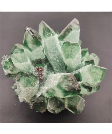 1pcs 300-900g Newly Natural Green Ghost Quartz Crystal Cluster Crystals raw Gemstone Specimen for Home&Office Decoration Full of Texture (Size : 700-800g) - Buy Online on GoSupps.com