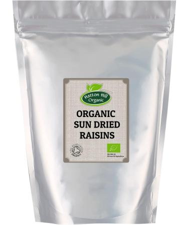 Organic Sun Dried Raisins 1kg by Hatton Hill Organic - Certified Organic - Buy Online on GoSupps.com