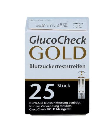 Gluco Check Gold Blood Symptomatic Test Strips - Accurate & Reliable | Buy Internationally - Buy Online on GoSupps.com