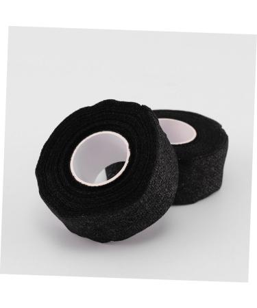 FRCOLOR 5pcs Sports Self-Adhesive First Aid Tape - Black Athletic Tape 2.5x9.1CM | Ideal for Injury Prevention & Support - Buy Online on GoSupps.com