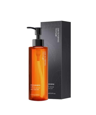 IFFANY Black Tea Makeup Remover Oil, Non-Greasy Refreshing Cleansing Oil for Skin Care, Oily Makeup Remover Cleansing Oil, Tea Makeup Remover Oil