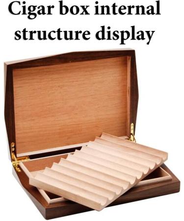Cigar Boxs Humidors Cehumidors Flip Top Cigar Humidor Holds up to 10 Cigars Cigar Desktop Box Cigar Box Lightweight Cigars Case - Buy Online on GoSupps.com