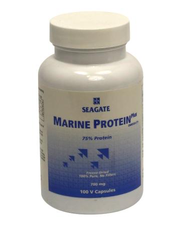 Seagate Products Marine Protein Plus Omega-3's 700 mg 100 Capsules 100 Count (Pack of 1)
