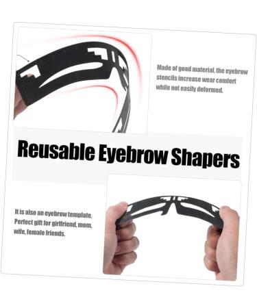 PLAFOPE Eyebrow Marker Eyebrow Design Eyebrow Card Resuable Brow Stencil Brow Mapping Ruler Eyebrows Shaper Balance Gold - Buy Online on GoSupps.com