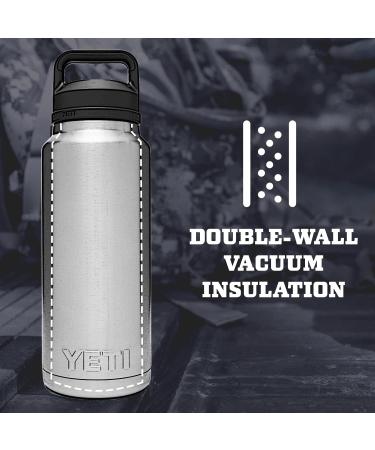 YETI Rambler 36 oz Bottle  Vacuum Insulated  Stainless Steel with Chug Cap Nordic Purple - Buy Online on GoSupps.com