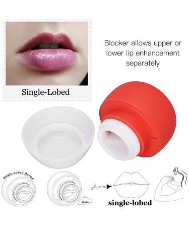 Professional Portable Silicone Lip Plumper Device - Reusable Beauty Tool for Plump Lips - Perfect for Party & Dating (Red) - Buy Online on GoSupps.com