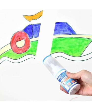 Graffiti Remover Odorless Graffiti Spray Paint Remover with Sponge Brush Wall Graffiti Cleaner Easily Cover Up Graffiti & Stains for Wall Glass Floor Single Attribute - Buy Online on GoSupps.com