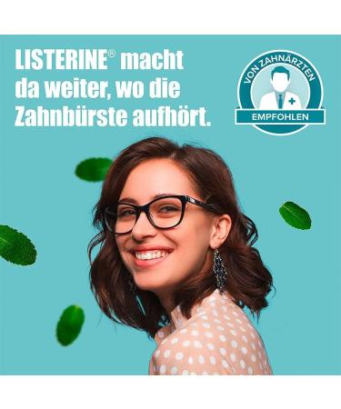 LISTERINE Cool Mint Mouthwash - Mild Taste 600ml | International Shipping Available - Buy Online on GoSupps.com