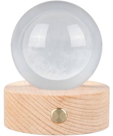 Kenanlan 3D Crystal Moon Ball - Bright Clear Astronomy Sculpture & Night Light | 6 cm Miniature Decoration - Buy Online on GoSupps.com