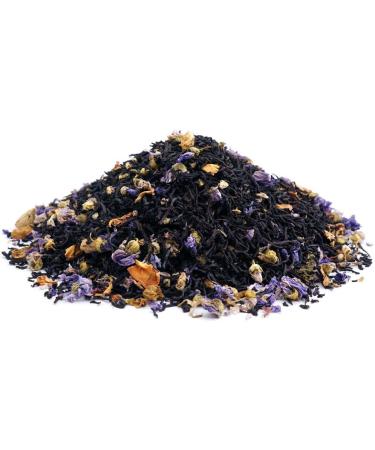  Sylter Teekontor Loose leaf black tea with rhubarb dream mallow flowers yogurt granules rhubarb rose petals black tea with a hint of rhubarb 500g - Buy Online on GoSupps.com