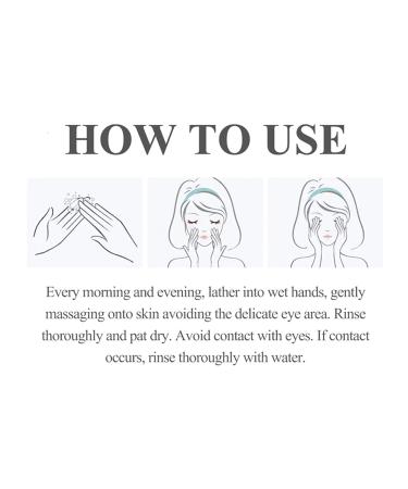 DISAAR Beauty Skincare Vitamin C Facial Wash Foam Hyaluronic Acid Berry Glutathione Moisturizing Cleaning Anti-Acne Oil Control Essence 100ml - Buy Online on GoSupps.com