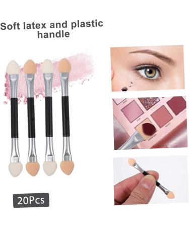 Beavorty 60 pcs Latex Eye Shadow Stick eye makeup sponge tipped makeup brush make up 7.5cmx3pcs Assorted Colorx3pcs - Buy Online on GoSupps.com