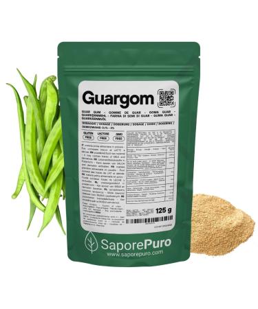 GioiaGroup Srl Saporepuro Guargom poeder 125 gr Guar Seed Flour