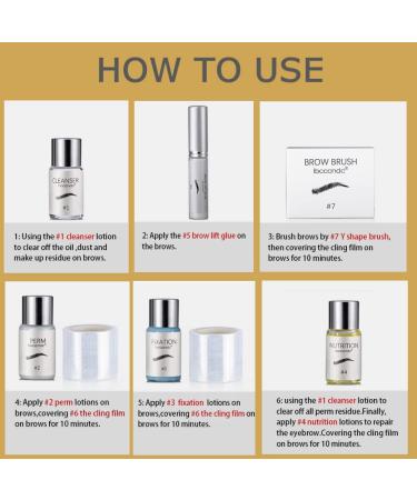 Professional Eyebrow Lamination Kit - DIY Brow Lift for Home & Salon Use - Buy Online on GoSupps.com
