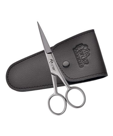 Otto Herder Bartscher Men 11.5cm - in the leather case Bartschneider men just blade cuts precise murderer and beards - fine micro toothing prevents the hair from slipping 11.5 cm - Buy Online on GoSupps.com