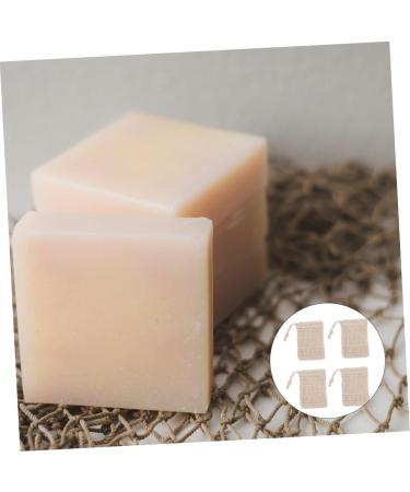 MAGICLULU 8 Pcs Cotton Linen Soap Soap Pouch Net Soap Saver Pouch Shower Soap Soap Shower Soap Saver Soap Saver Pouch Exfoliating Soap Pouch - Buy Online on GoSupps.com