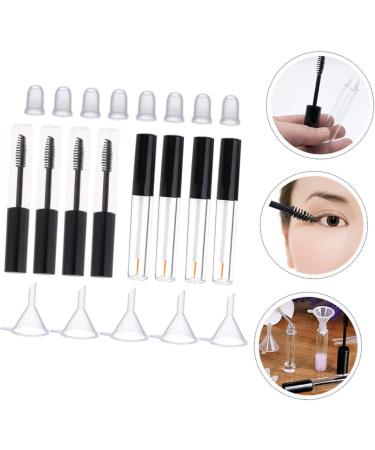 Angoily 1 Set Empty Eyelashes Eyelash Brush Tubes Empty Refillable Tubes Empty Eyeliner Bottle Empty Eyelash Tube Empty Mascara Tubes Empty Mascara Tube and Wand Cosmetic Containers - Buy Online on GoSupps.com