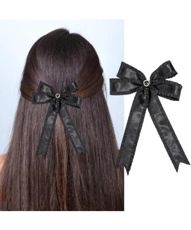 Limtula Pleated Trim Bowknot Shape Hairpin for Teenager Girl Elegances Charm Ribbon Hair Barrettes for Sweet Hair Styling Tool White 6 - Buy Online on GoSupps.com