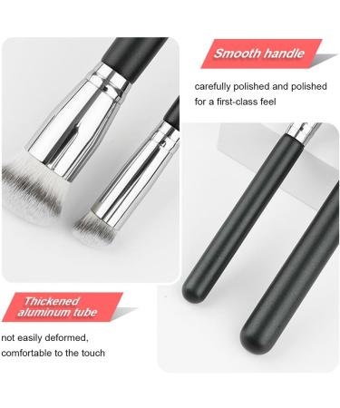 Zeayebsr 3 Pieces Foundation Brush Liquid Foundation Brush Concealer Brush Make Up Brush with Soft Synthetic Fiber Face Make Up Brushes for Creamy Powder or Liquid Foundation - Buy Online on GoSupps.com