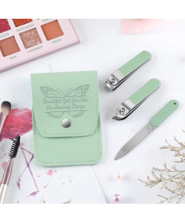 Teen Girls Inspirational Travel Nail Clippers Set - Unique Gift for Daughter or Niece - Buy Online on GoSupps.com