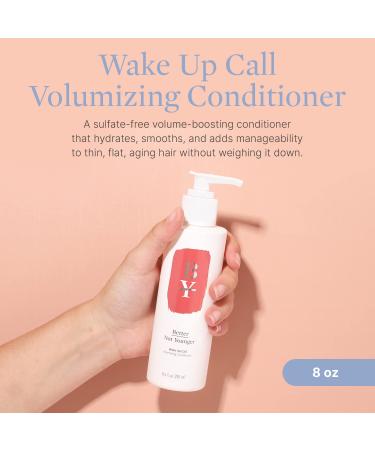 Better Not Younger Wake Up Call Volumizing Conditioner - 8.4 fl. oz. | Plant-Based Formula for Women Over 40 | Sulfate-Free & Ideal for Thin, Flat, Fine Hair - Buy Online on GoSupps.com
