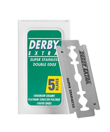 Derby Extra - 5 razor blades for traditional safety razors