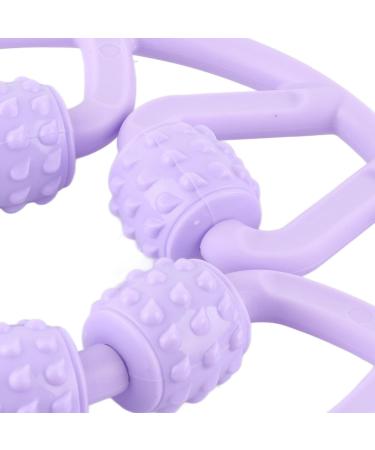 U-Shape 7-Wheel Massage Roller - Relieve Muscle Soreness & Tension | Perfect for Calves & Bear-Arms | International Shipping - Buy Online on GoSupps.com