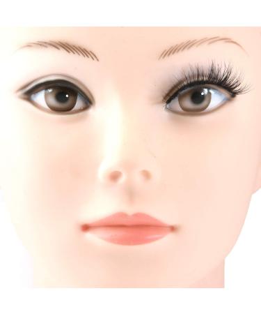 MIZ LASH 3D Mink Eyelashes 100% Real Fur Cruelty Free Strips False Lashes for Women Reusable Soft Thick Curl Dramatic Fluffy Natural Look Handmade Lash #11 Fashion Fake Eyelash Extensions 1 Pair Pack