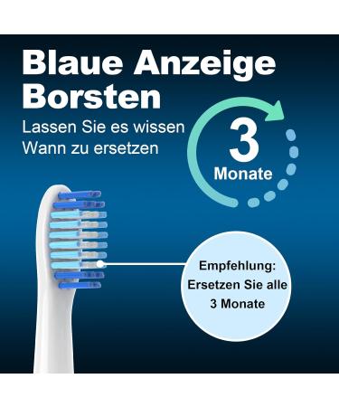 Buy 10er Meruyoo Replacement Brushes for Oral-B Pulsonic - Perfect for Daily Cleaning & Easy Installation | Watch How-To Videos - Buy Online on GoSupps.com