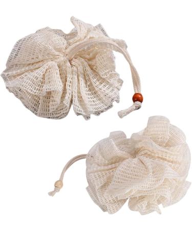 Buy Hemoton 8 pcs Foaming Net Loofah Bath Scrub Sponge Massage & Shower Pouf for Deep Cleansing | International Shipping Available - Buy Online on GoSupps.com