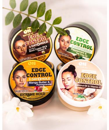 Edge Control Extreme Hold - Mango Butter & Pomegranate | 3.4oz | International Shipping Available - Buy Online on GoSupps.com