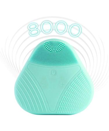 Magnitone Xoxo Silicone Facial Cleansing Brush - Green | Micro-Sonic Softtouch Technology - Buy Online on GoSupps.com