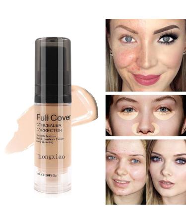 Allbestaye Full Coverage Concealer - Corrects Pimples Freckles & Scars | Moisturizing Skin Brightening Liquid Cream 04 - Buy Online on GoSupps.com
