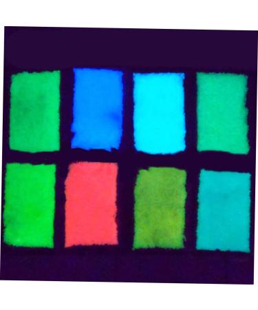 ORFOFE 2 Pack Sand Powder Luminous Powder Outdoor Decorations Glow Luminous Nail Glitter Particles Ordinary Green Siize 4 - Buy Online on GoSupps.com
