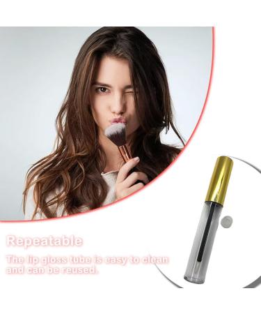  Allayu 10ml Lip Gloss Tubes Reusable Mini Handy Bottles Transparent Lightweight Syringe Transfer Pipettes for Travel Makeup Type 2 - Buy Online on GoSupps.com