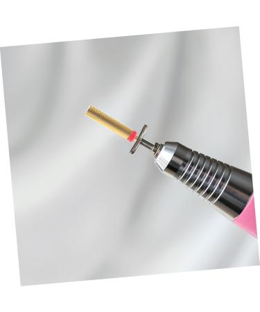 FOYTOKI Drill Bits for Nails Acrylic Drill Bits Nail Bits for Nail Drill Nail Drill Bit Safety Bits for Nail Drill Manicure Supplies Manicure Nail Bits Tungsten Steel Metal Nail Super Long - Buy Online on GoSupps.com