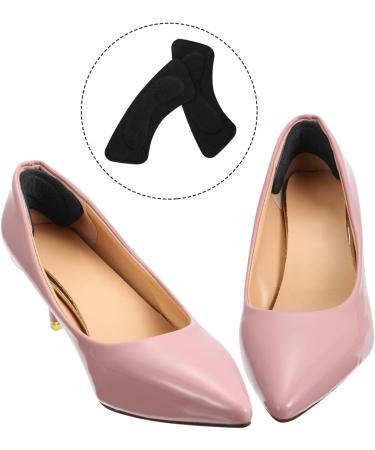 NOLITOY 16 Pairs High Heels Stickers | Heel Grips for Comfort & Protection | Black Heel Inserts for Men & Women | Durable Polyester 4D Design - Buy Online on GoSupps.com