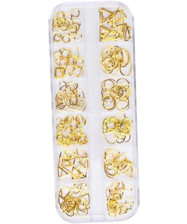 Beaupretty Faux Nails Tools Boxes nail tools nail art decoration manicure tools nail decorations for nail art manicure decoration nail art rivet nail decor metal Nail supplies rose gold - Buy Online on GoSupps.com