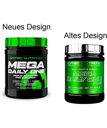  T-Nutrition MEGA DAILY ONE PLUS 120 capsules | Multivitamin and multimineral supplement - Buy Online on GoSupps.com